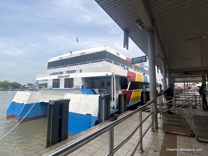 Our ferry from Kuala Kedah to Langkawi