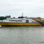 Watching another ferry arrive at Kuala Kedah