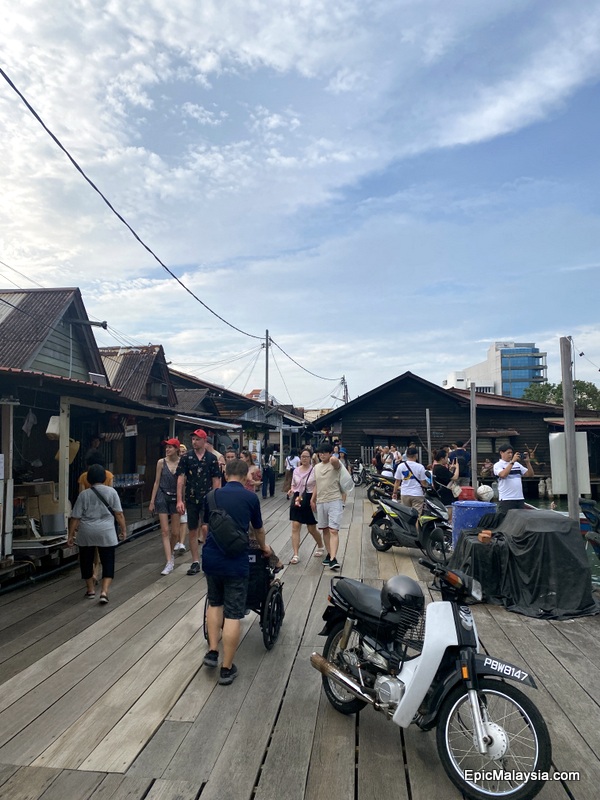 Chew Jetty at the Clan Jetties of Penang