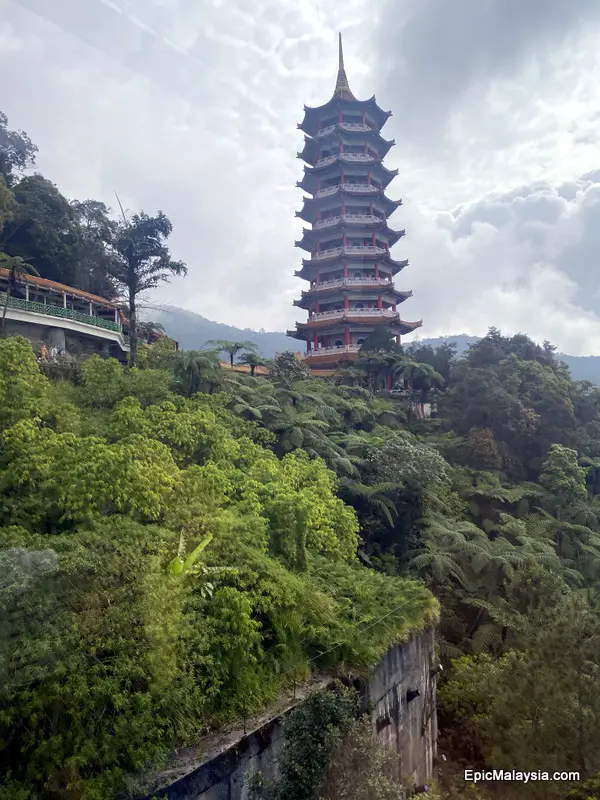 View of the temple from Awana SkyWay